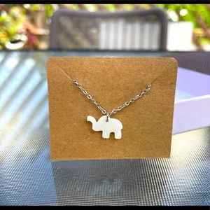 Elephant Chain Necklace Stainless Steel - ELEFANTE